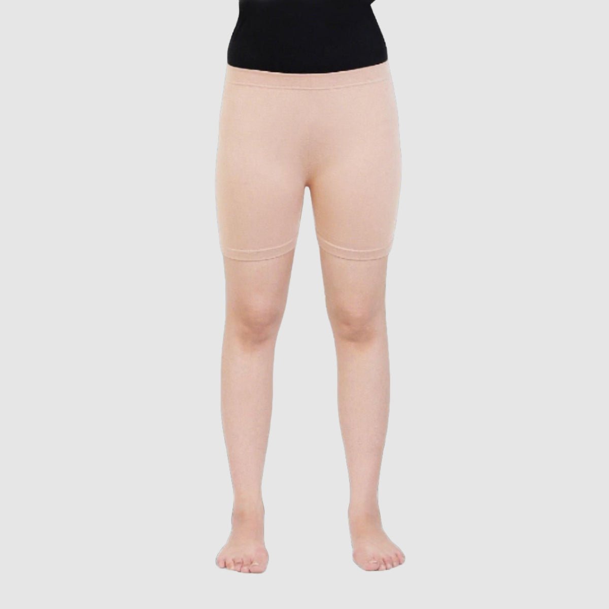 Girls Plain Seamless Underskirts - Skin