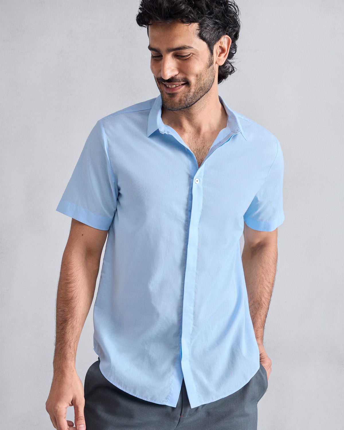 Riverine Shirt - Light Blue