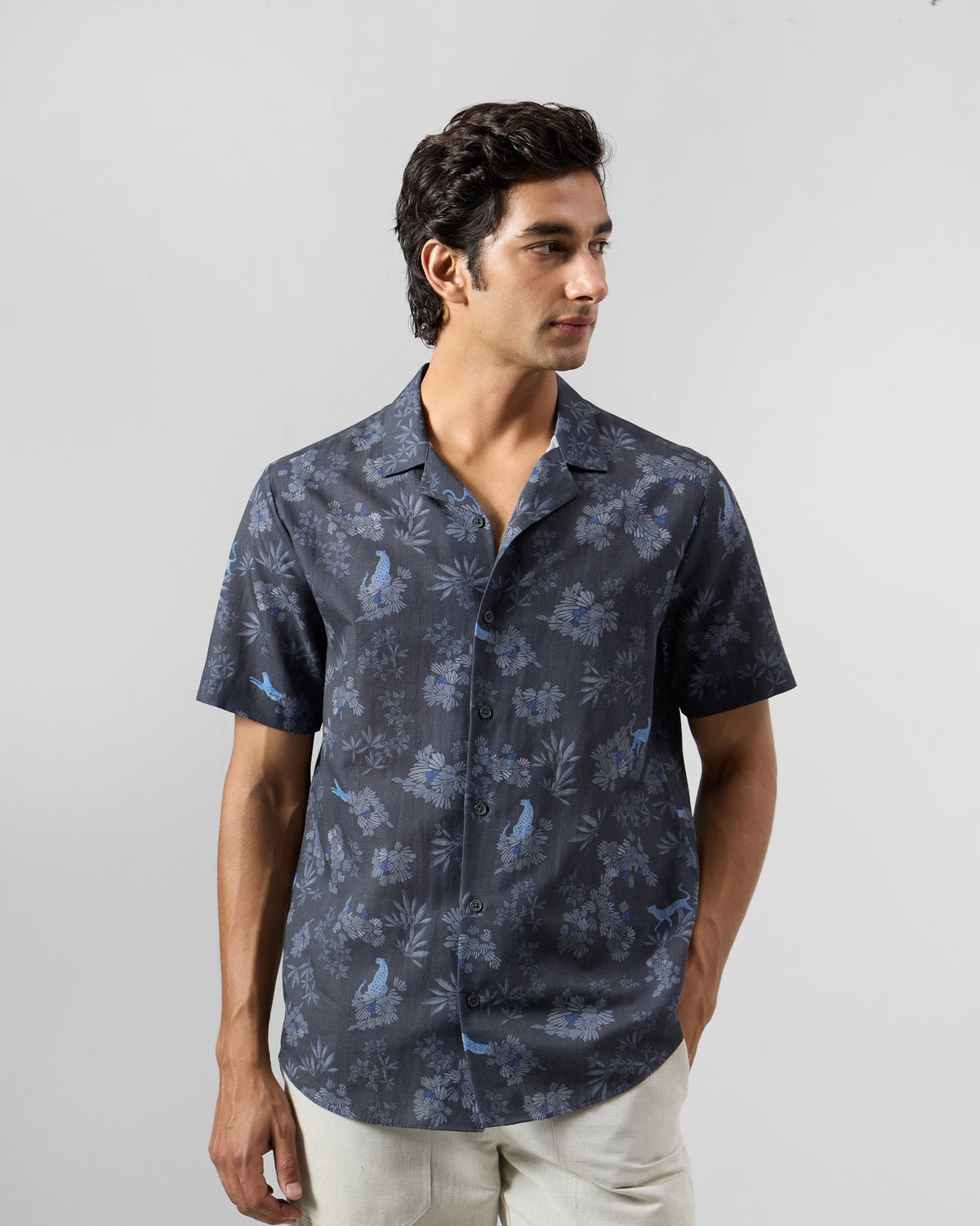 Mistari Shirt - Cotton Linen Regular Fit