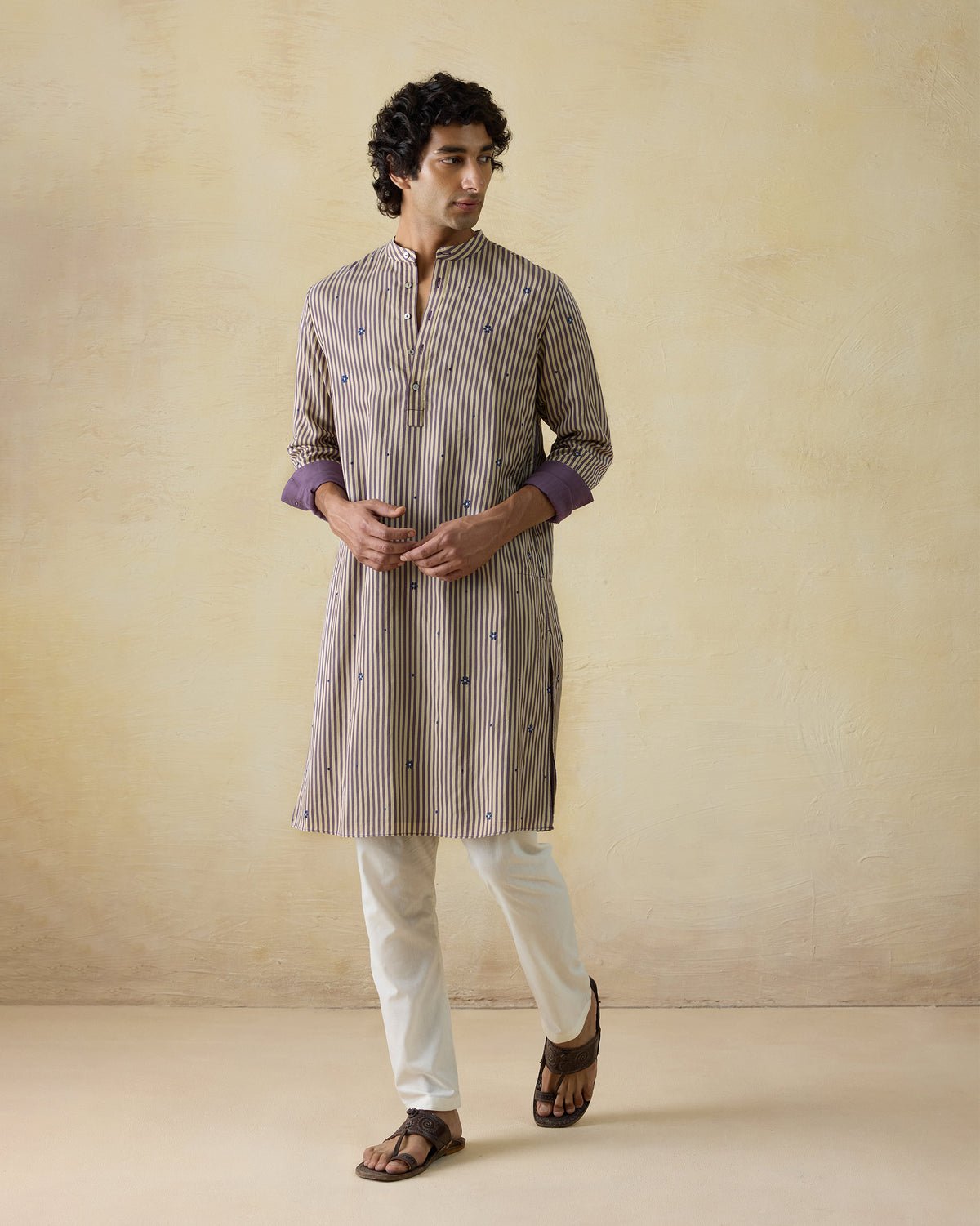 Shaam Kurta - Viscose Silk Blend Classic Fit